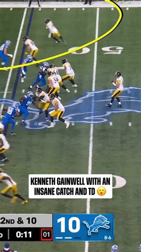 Just wow 😳 PITvsDET on CBS/Paramount watch.nfl.com | NFL