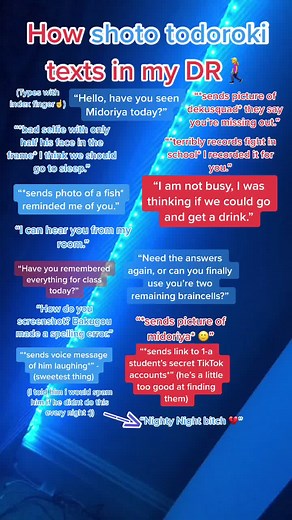 Shoto Todoroki Funny Text Messages Compilation