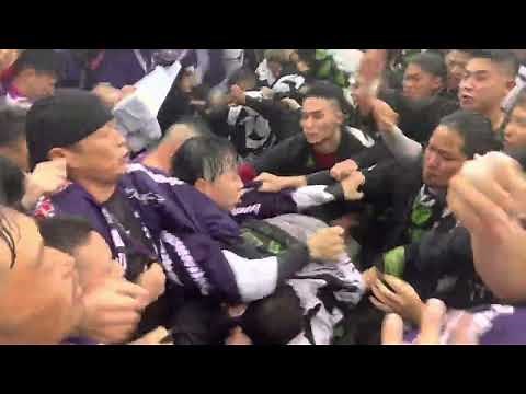 道後秋祭り けんか神輿 道後村 vs 北小唐人 2022 本宮 6戦目