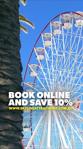Experience jaw-dropping 360° views from the Skyline Ferris Wheel - now spinning in the heart of Airlie Beach! From turquoise waters to lush islands, this is the view you'll never forget. Perfect for families, dates, or just soaking up paradise from above. 📍 Located right on the Airlie Beach Foreshore 📸 Insta-worthy views day or night Save 10% when you book online! | Skyline Attractions