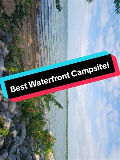 Best Waterfront Campsite at Rend Lake Recreation Park