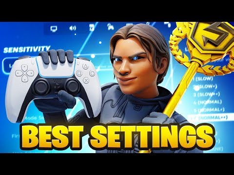 *NEW* Best Controller Settings + Sensitivity For Fortnite Chapter 7! (XBOX/PS4/PS5/PC)