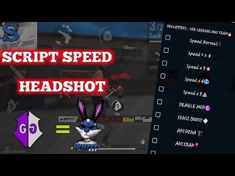 FREE FIRE SCRIPT WHITE 444 FOR PC AND PHONE❗AIMLOCK HEAD,AIMBOT,NO RECOIL❌SEMI AIMBOT,ANTIBAN⛔