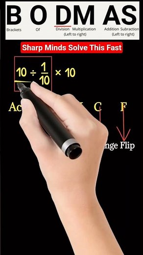 Master BODMAS in minutes—and stop getting confused🔥#maths #bodmas #education#mathtricks