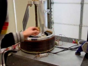 very large magnetic bearing