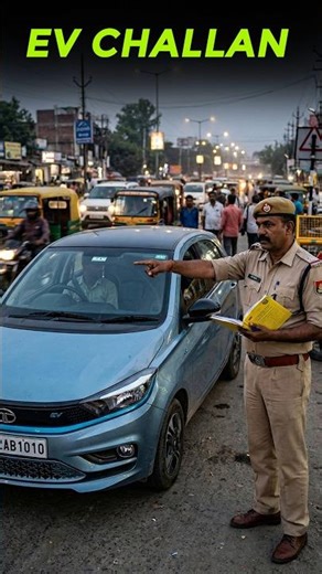 Electric Vehicle Challan 🫡 #shorts #shortvideo #viral