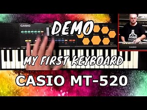 * DEMO - Demo Casio MT-520 - My First Keyboard