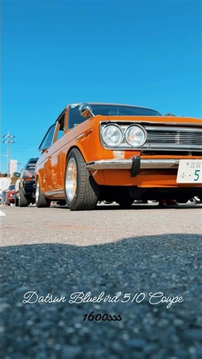 Datsun Bluebird 510 Coupe 1600SSS#JAPAN #日本 #昭和#旧車#ダットサン#ブルーバード#nostalgic