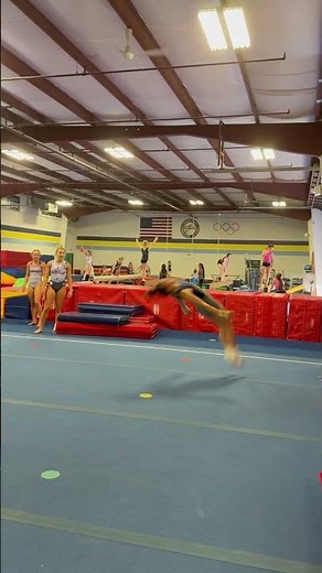 Front full front layout from Yale Gymnastics Camp!