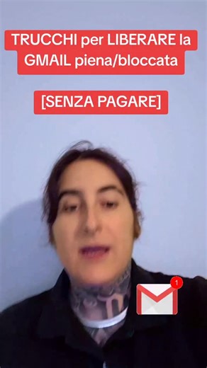 Martina Tips | Tech | AI on Instagram: "Trucchi per liberare la tua gmail senza pagare! 📧🍿 #tutorials #techtrends #google #mail #tipsandtricks"