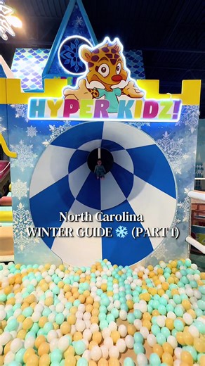 Looking for indoor places to visit in North Carolina this winter? ❄️✨ These kid-friendly indoor spots are perfect for burning energy, learning through play, and staying warm while having fun with the family! Save this list for your next adventure 💛 #hiddengems #bucketlist #placestovisit #northcarolina #free