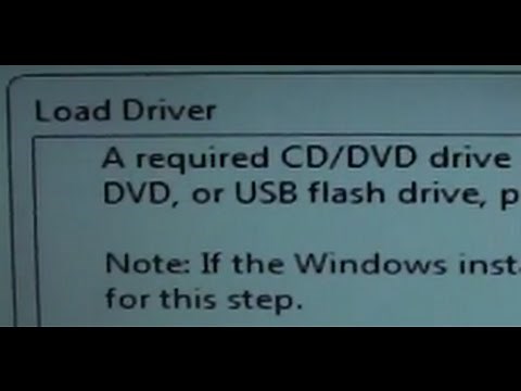 Fixed: A Required CD/DVD Drive Device Driver is Missing for Windows 7 Installation