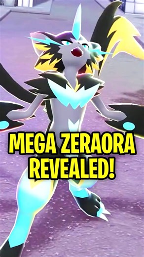wat007 on Instagram: "Mega Zeraora Officially Revealed in Pokemon Legends Z-A #pokemon #pokemonlegendsza #pokemonnews #nintendo"