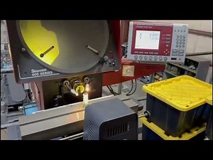 Starrett HB400 Optical Comparator Drill Press For Sale