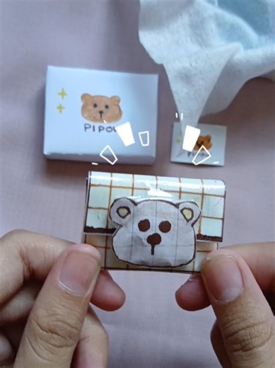 cute handmade paper wallet | mini fun unboxing #papercraft #art #unboxing #aestheticvideos #diy #paper #fyppppppppppppppppppppppp