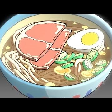 Anime Style Ramen in Blender | BlenderNPR