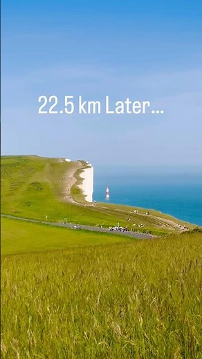 Would You Hike 22.5 KM for This View? | Seven Sisters Cliffs 🇬🇧