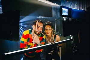 French Montana, Coi Leray, and 42 Dugg team up for "Push Start" video