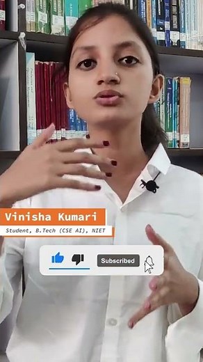 She read College Reviews on Shiksha.Com and then finalised her BTech college 🏹📕