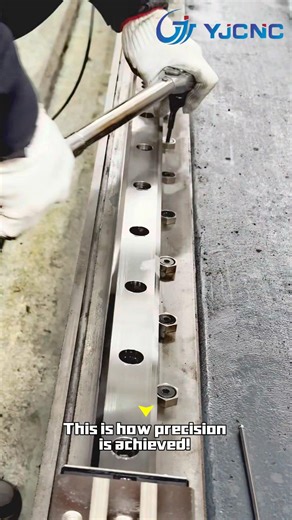 Does a CNC machine tool perform stably? It all depends on assembly details! #cnc