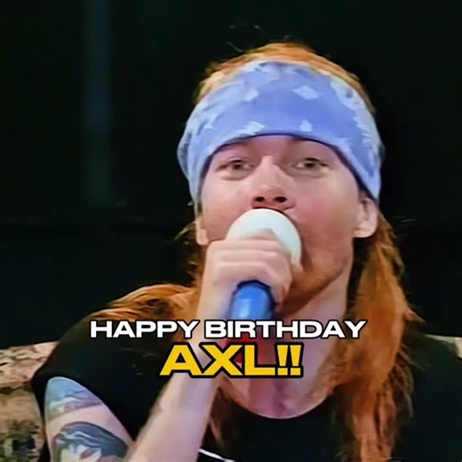 gunsnrosesliveera on Instagram: "💥 Happy fuckin' birthday to the One & only... Axl Rose ! 💥 🌹Today is Axl Rose’s birthday. And with him, a part of us grows older too. The voice that found us young, fearless, alive. The soundtrack of endless nights and oversized dreams. Screams made of anger, pain, love… and freedom. Axl wasn’t just a singer. He was the heartbeat of a generation with no safety net, when rock was dangerous, sweaty, and real. When a song could save you or tear you apart. Years g