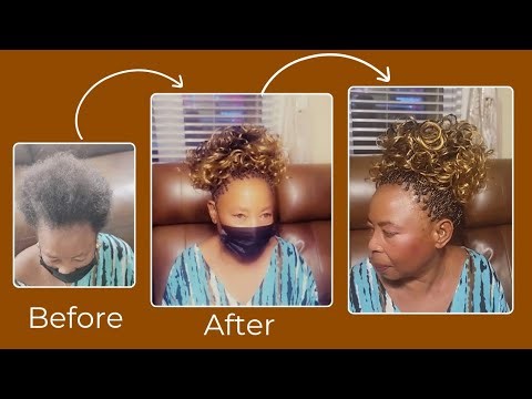 🔥 How to Do Short Curly Twists Using Darling Hair 💁🏽‍♀️ | Protective Style by @fidiasglowglamhair ✨