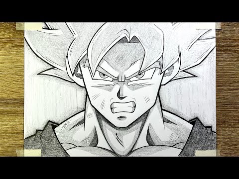 Draw Goku Ultra Instinct Like a Pro - Zero Experience Needed