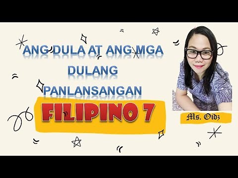 DULA AT MGA HALIMBAWA NG DULANG PANLANSANGAN