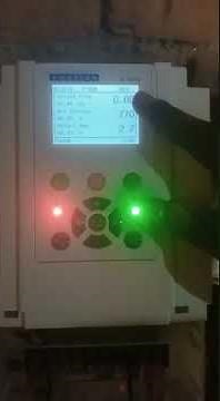 emotron vfd drive ka problem and solution