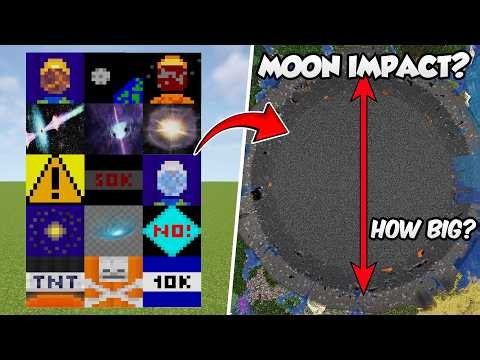 Exploding 15 Greatest Nuclear TNTs in Minecraft !