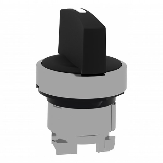 ZB4BD3 - black selector switch head Ø22 3-position stay put | Schneider Electric Malaysia