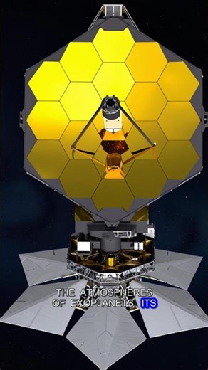 James Webb Space Telescope Capabilities and Scientific Goals #shorts