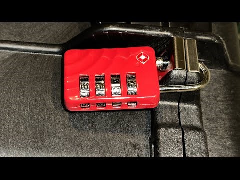 How to Change Your TSA Lock Combination | Easy 4-Digit Combo Reset Guide
