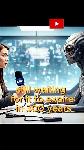 Alien’s 300 Year Tourist Visa 😳👽 #aliens #aşk #funny