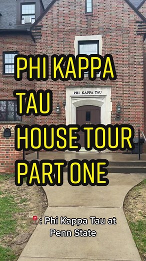 Unique Phi Kappa Tau House Tour at Penn State