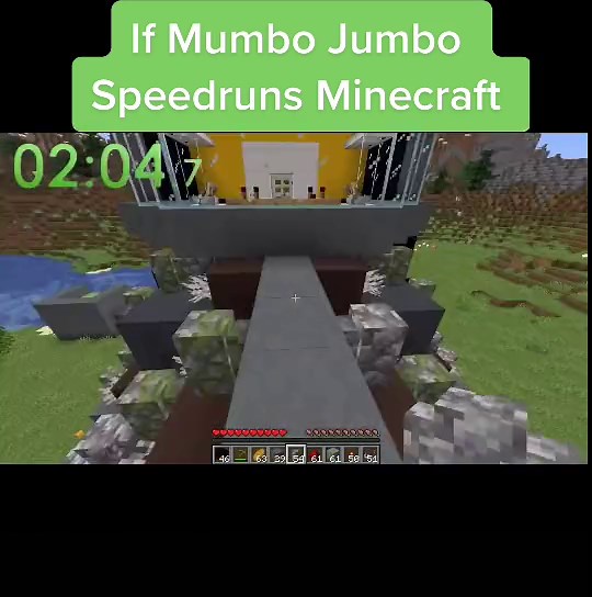 Mumbo Jumbo's Epic Minecraft Speedrun Challenge