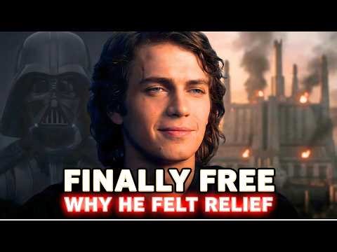 Why Anakin Felt Relieved After The Fall Of The Jedi? Star Wars Theory