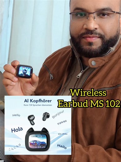 Bluetooth Headset MS102: Multilingual and Versatile