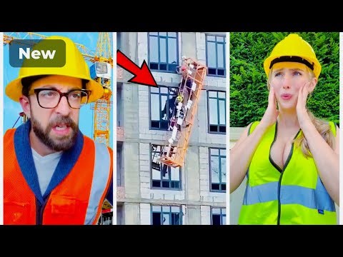 Funny Construction Worker Humor 😂 Epic Unbelievable Hilarious Best Compilation