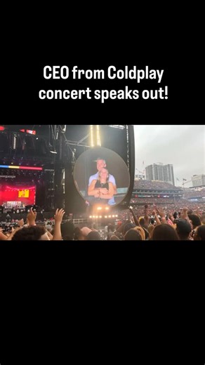 deepframe labs | CEO from Coldplay concert speaks out! #coldplay #coldplayer #coldplayconcert #coldplayers #ai #funny #satire #parody #comedy #veo3... | Instagram