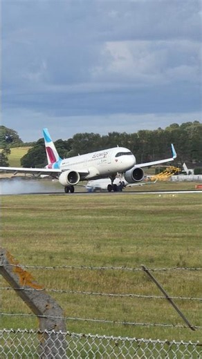 Eurowings A320 D-AENA DUS-EDI 22nd Jul #aviation #avgeek #plane #spotting #airbus #landing #airport
