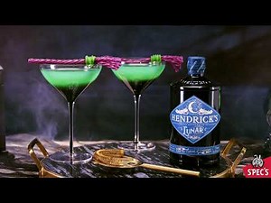 Melted Witch Martini | Halloween Gin Cocktail | Spooky Tropical Drink | Easy to Make
