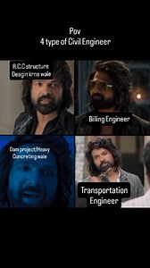 4 bhai 4 tabahi hai bro hum..aur bhi jo bhai reh gaye apni attendance lagwaye #civil #civilengineering #knowledge | Oneminute Civil
