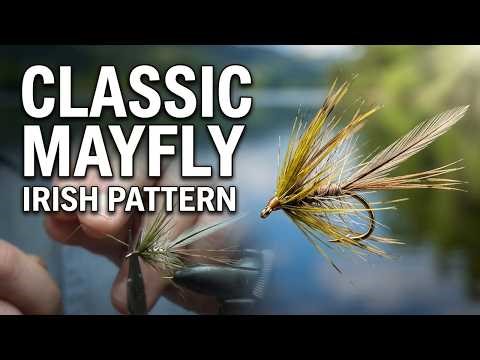 Fish CANNOT Resist This Irish Mayfly! - Lough Arrow Fly Tying