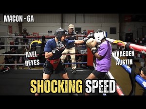 HE'S FAST! Amateur Boxer Unleashes SHOCKING SPEED In Sparring!
