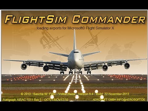FlightSim Commander 9 + Route + FMC. MICROSOFT FLIGHT SIMULATOR X.