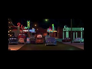 Lighting McQueen leaves Radiator Springs | Cars (2006)