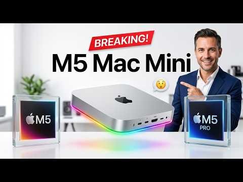 Apple M5 Mac Mini: The Death of the Desktop Tower? (2nm Leak)