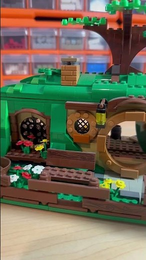 Lego HOBBITON comparison. 2025 vs 2012 #lego #lotr #nostalgia #geekculture #hobbit #rare #lego ‪@LEGO‬