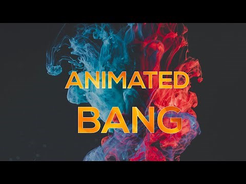 SMOKE TEXT EFFECT ANIMATION IN POWERPOINT-2020 || ANIMATED BANG||
